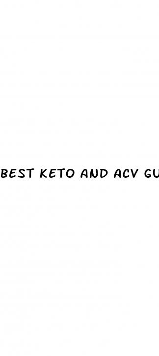 best keto and acv gummies