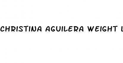 christina aguilera weight loss garcinia cambogia