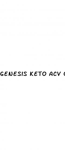 genesis keto acv gummies reviews