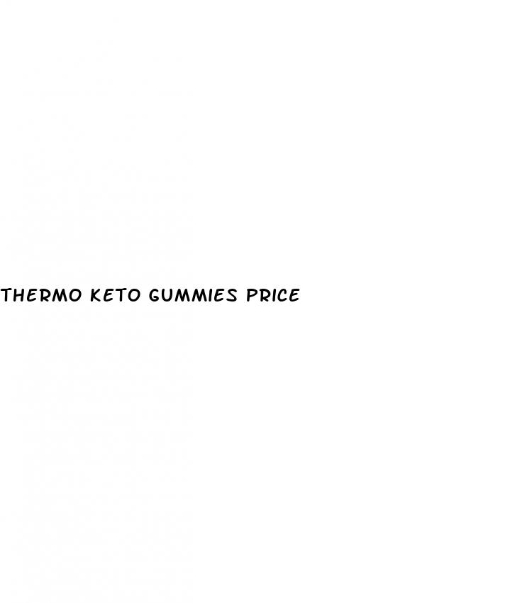 thermo keto gummies price