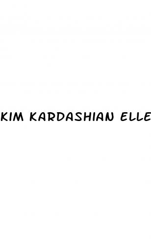 kim kardashian ellen show weight loss