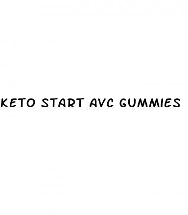 keto start avc gummies