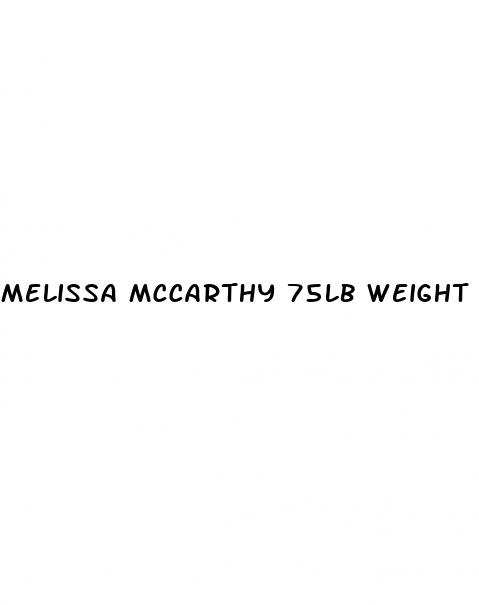 melissa mccarthy 75lb weight loss