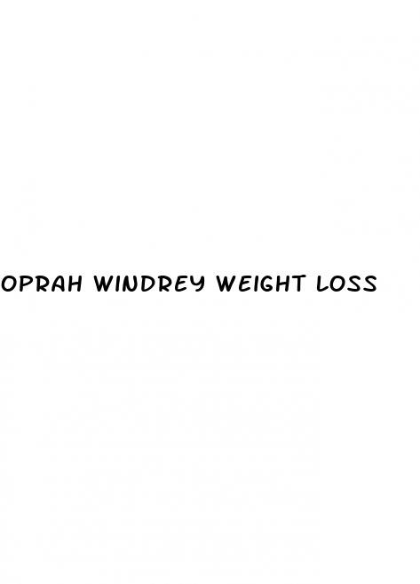 oprah windrey weight loss