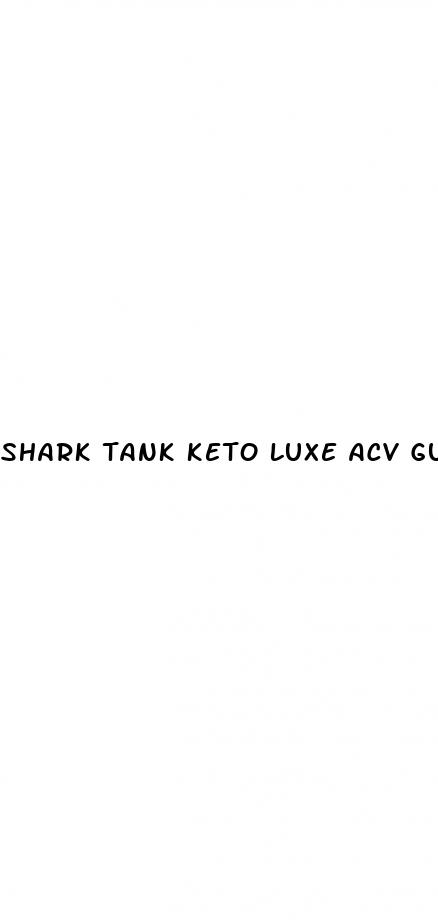 shark tank keto luxe acv gummies