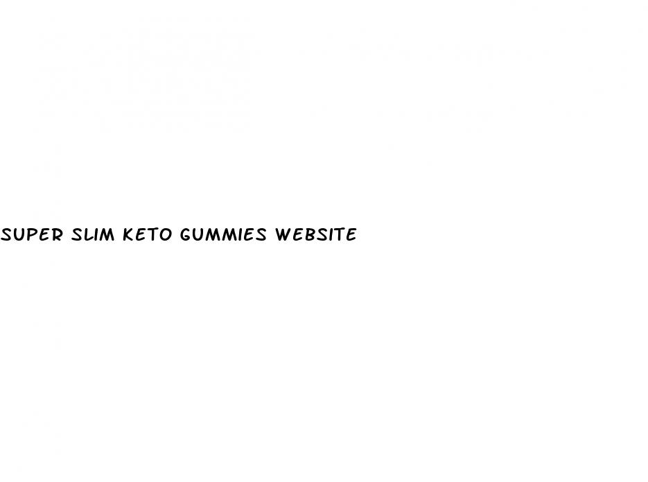 super slim keto gummies website