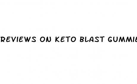 reviews on keto blast gummies