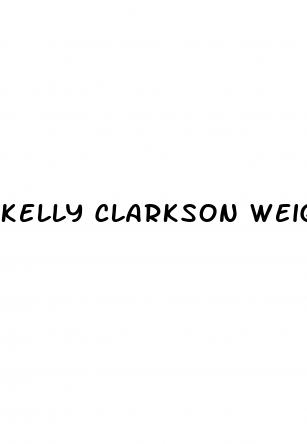 kelly clarkson weight loss today show