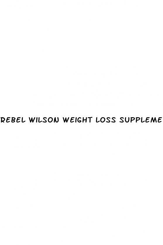 rebel wilson weight loss supplement