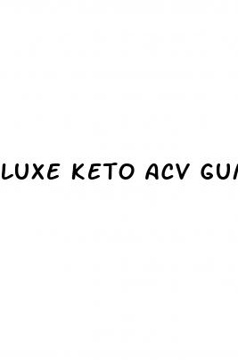 luxe keto acv gummies review