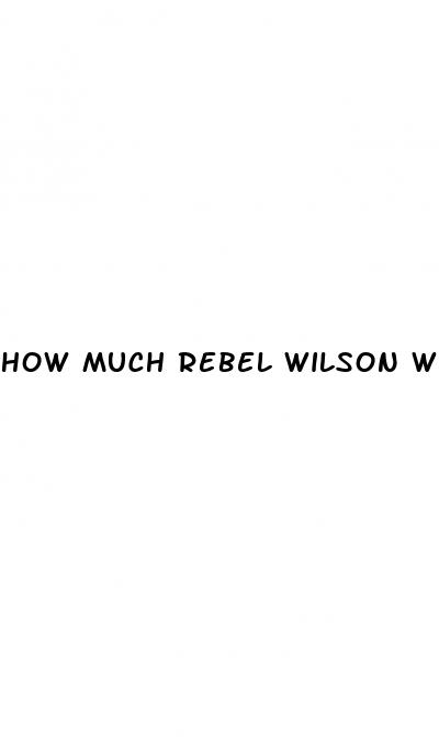 how much rebel wilson weight loss