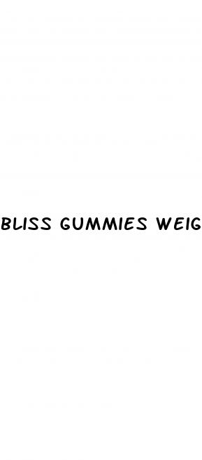 bliss gummies weight loss