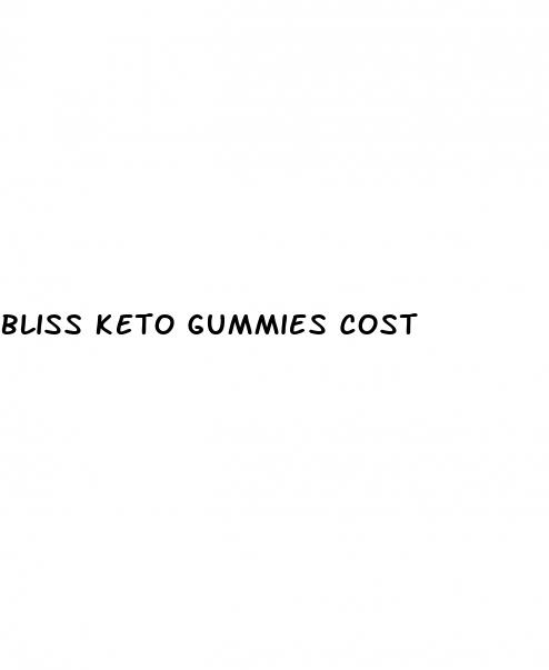 bliss keto gummies cost