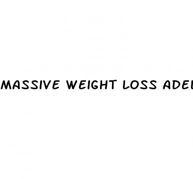 massive weight loss adele 2024