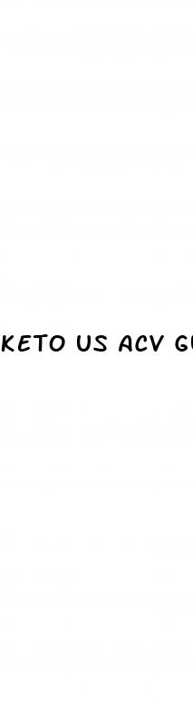 keto us acv gummies