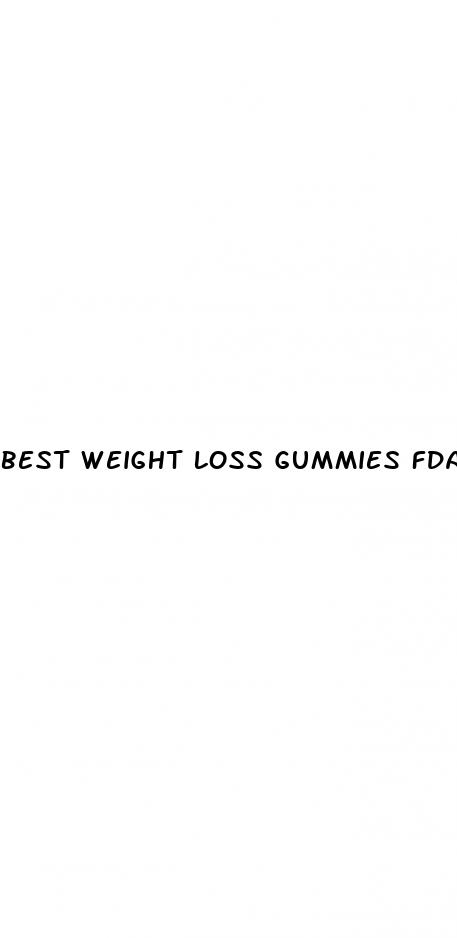 best weight loss gummies fda approved