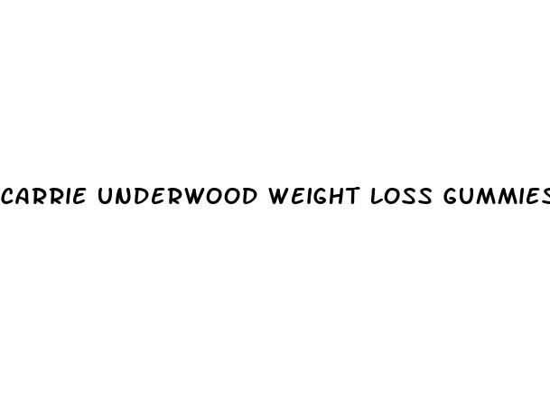 carrie underwood weight loss gummies