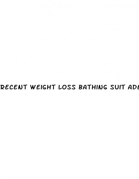 recent weight loss bathing suit adele