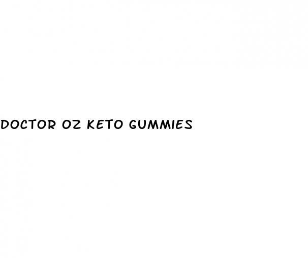 doctor oz keto gummies