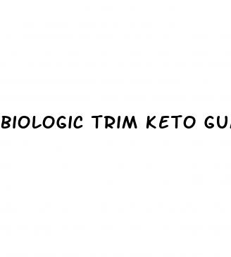 biologic trim keto gummies rebel wilson