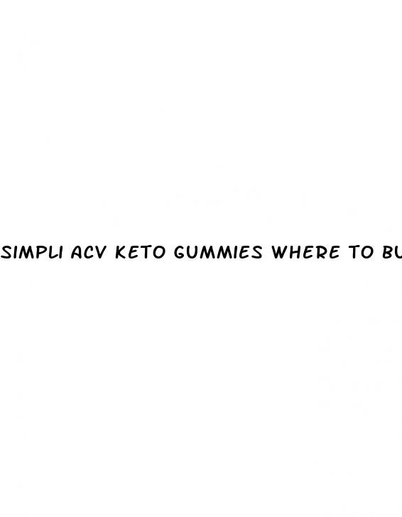 simpli acv keto gummies where to buy