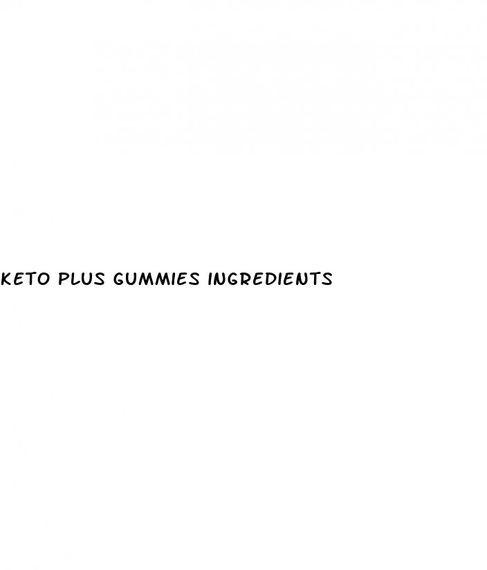 keto plus gummies ingredients