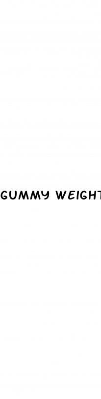 gummy weight loss program