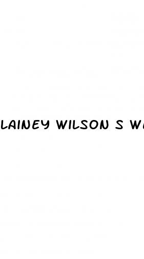 lainey wilson s weight loss