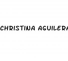 christina aguilera weight loss surgery