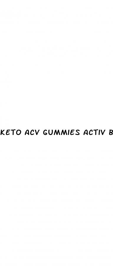 keto acv gummies activ boost