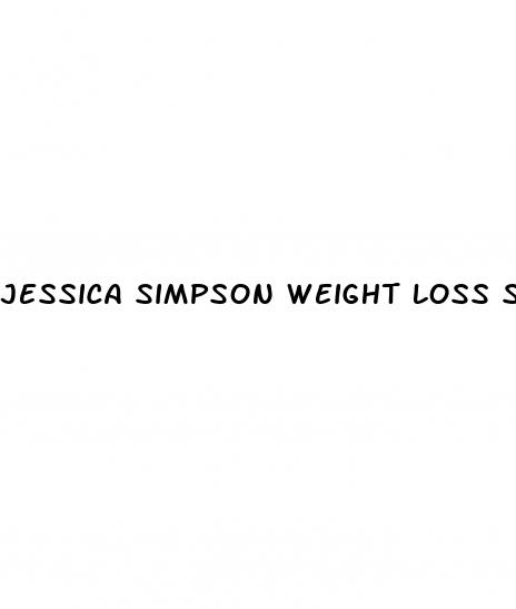 jessica simpson weight loss secrets