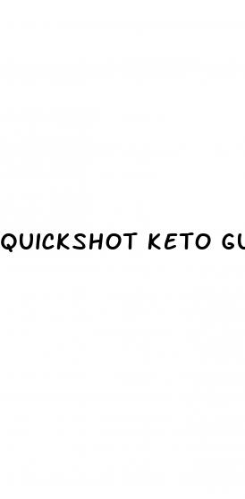 quickshot keto gummies