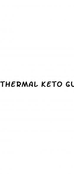 thermal keto gummies