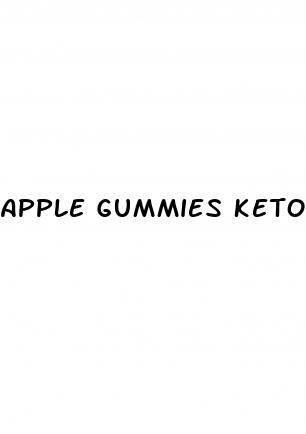 apple gummies keto