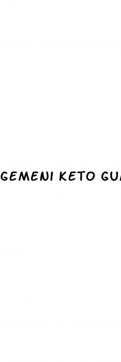 gemeni keto gummies