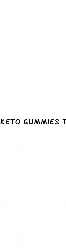 keto gummies test