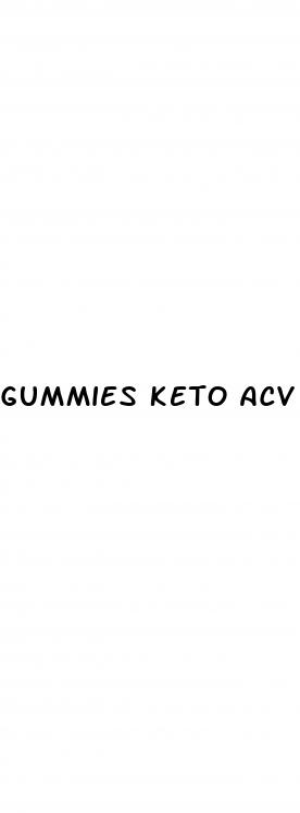 gummies keto acv