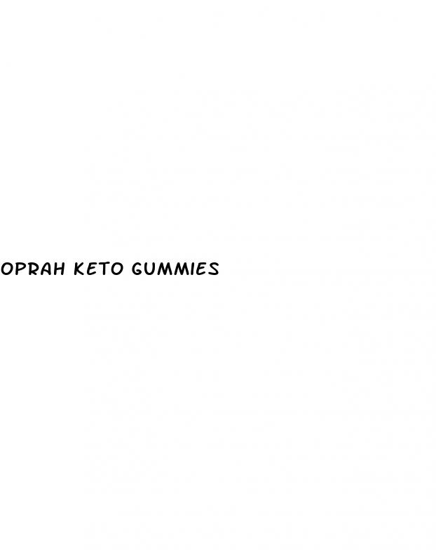 oprah keto gummies