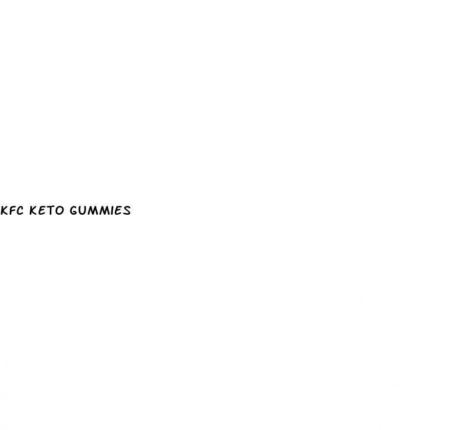 kfc keto gummies