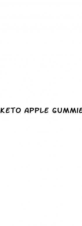 keto apple gummies