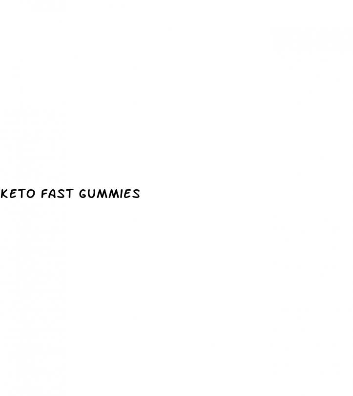 keto fast gummies