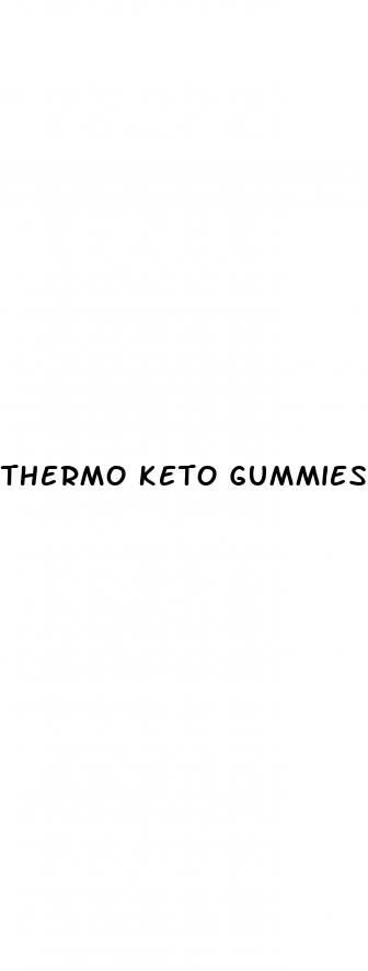 thermo keto gummies