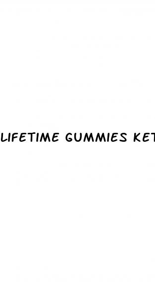 lifetime gummies keto