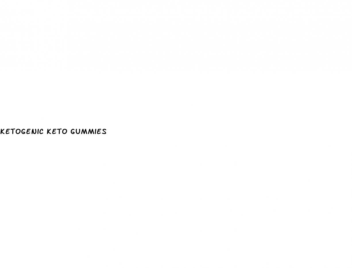 ketogenic keto gummies