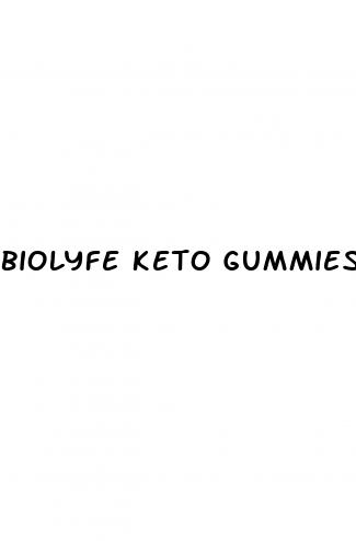 biolyfe keto gummies