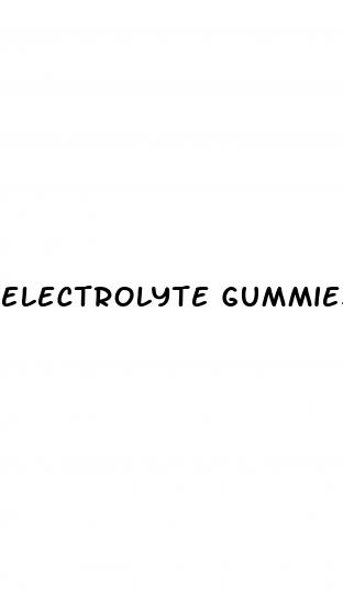 electrolyte gummies keto