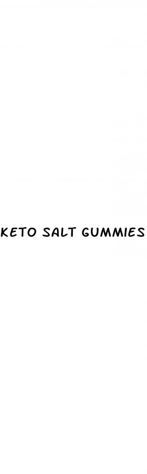 keto salt gummies