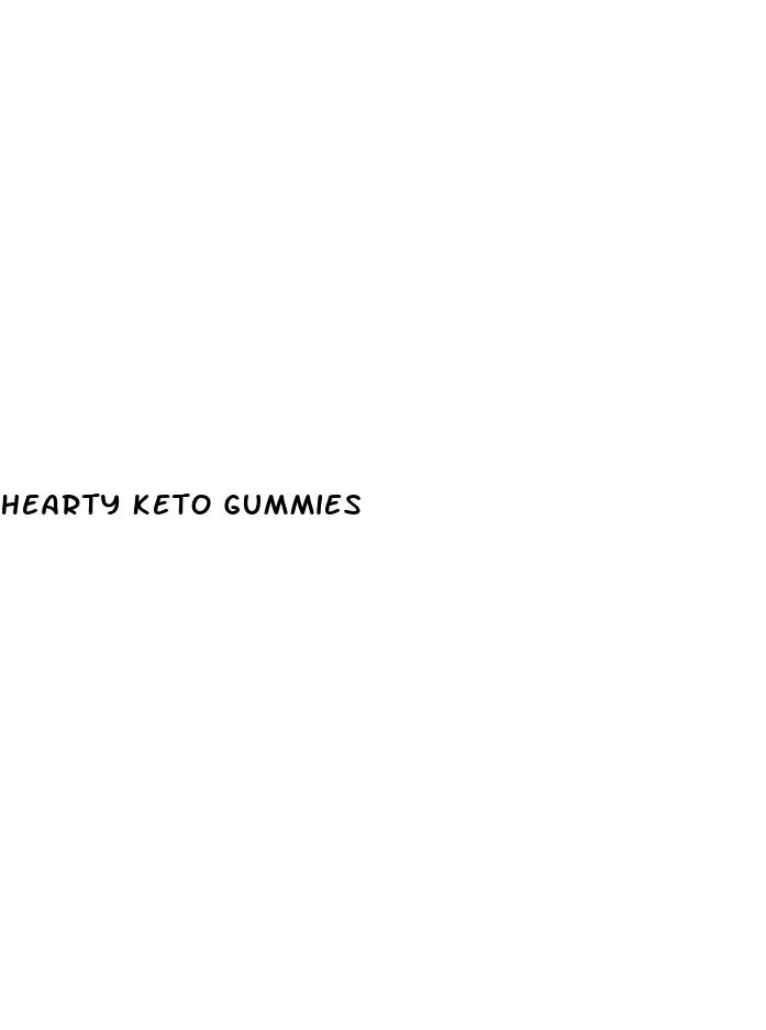 hearty keto gummies