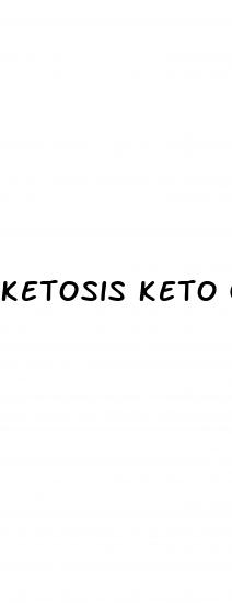 ketosis keto gummies