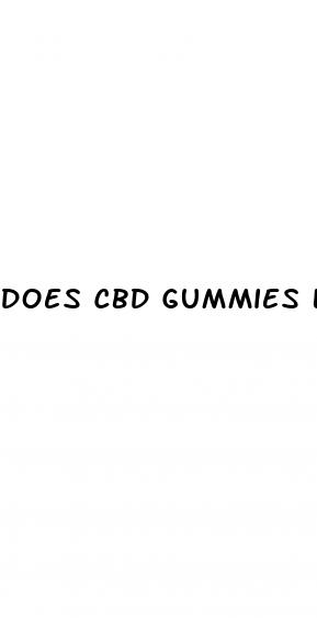 does cbd gummies lower blood sugar